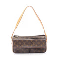 Louis Vuitton Shoulder Bag Viva City MM Canvas Leather