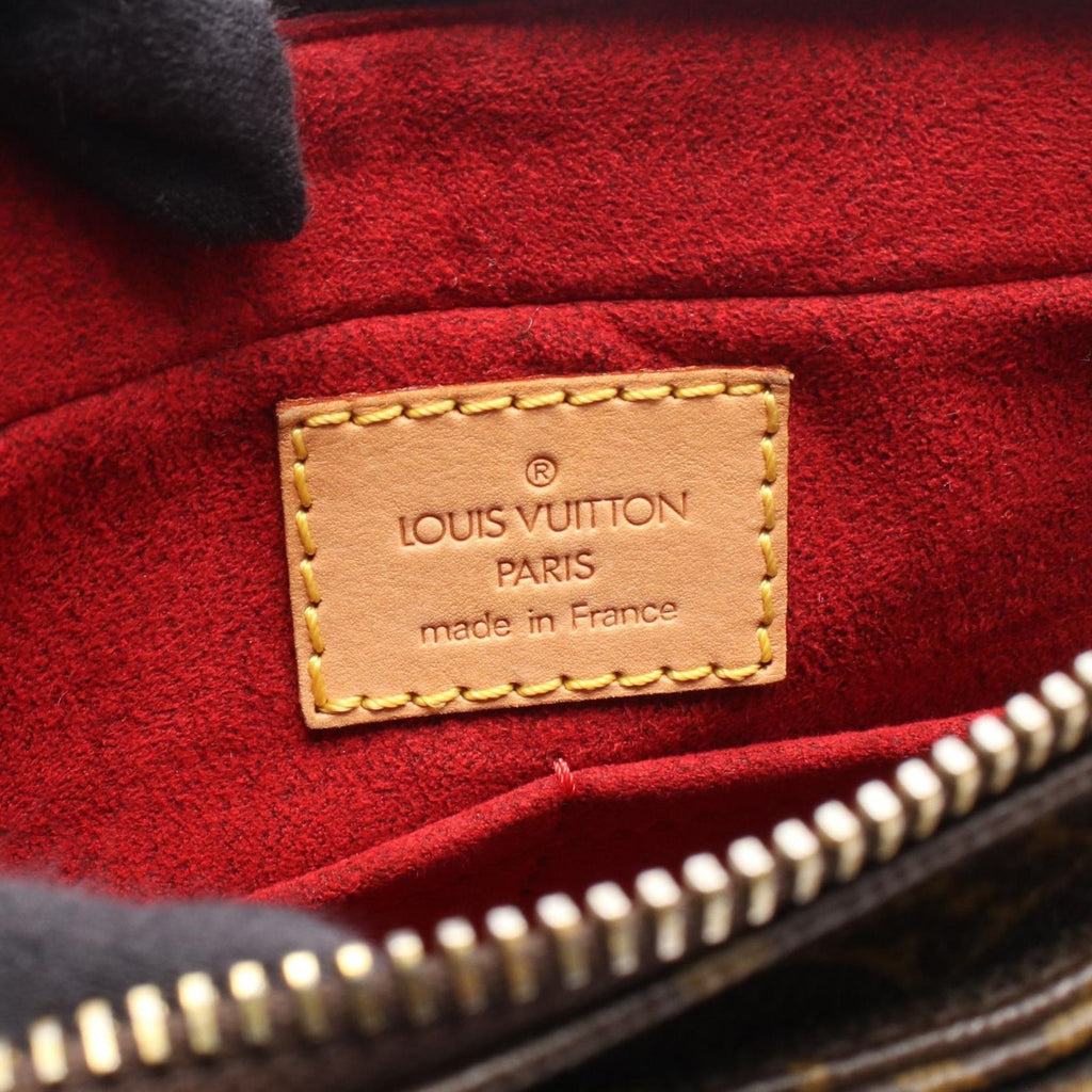 Louis Vuitton Shoulder Bag Viva City MM Canvas Leather — view 4