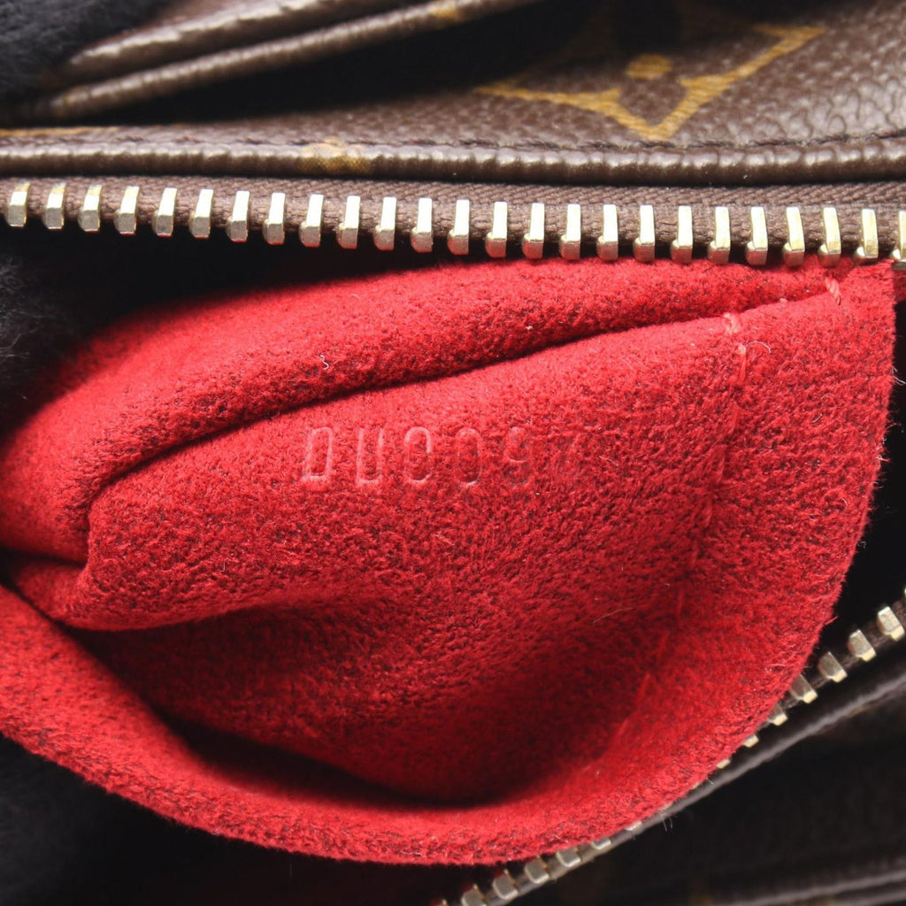 Louis Vuitton Shoulder Bag Viva City MM Canvas Leather — view 5