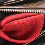 Louis Vuitton Shoulder Bag Viva City MM Canvas Leather — view 5
