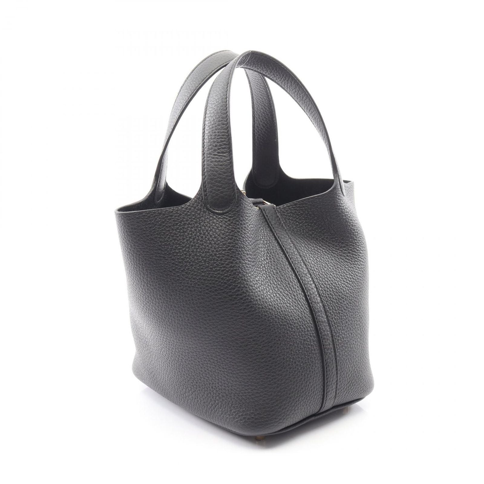 Hermes Handbag Picotin Lock PM Black Leather — view 2
