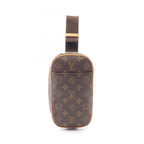 Louis Vuitton Waist Bag Pochette Gange Canvas Leather