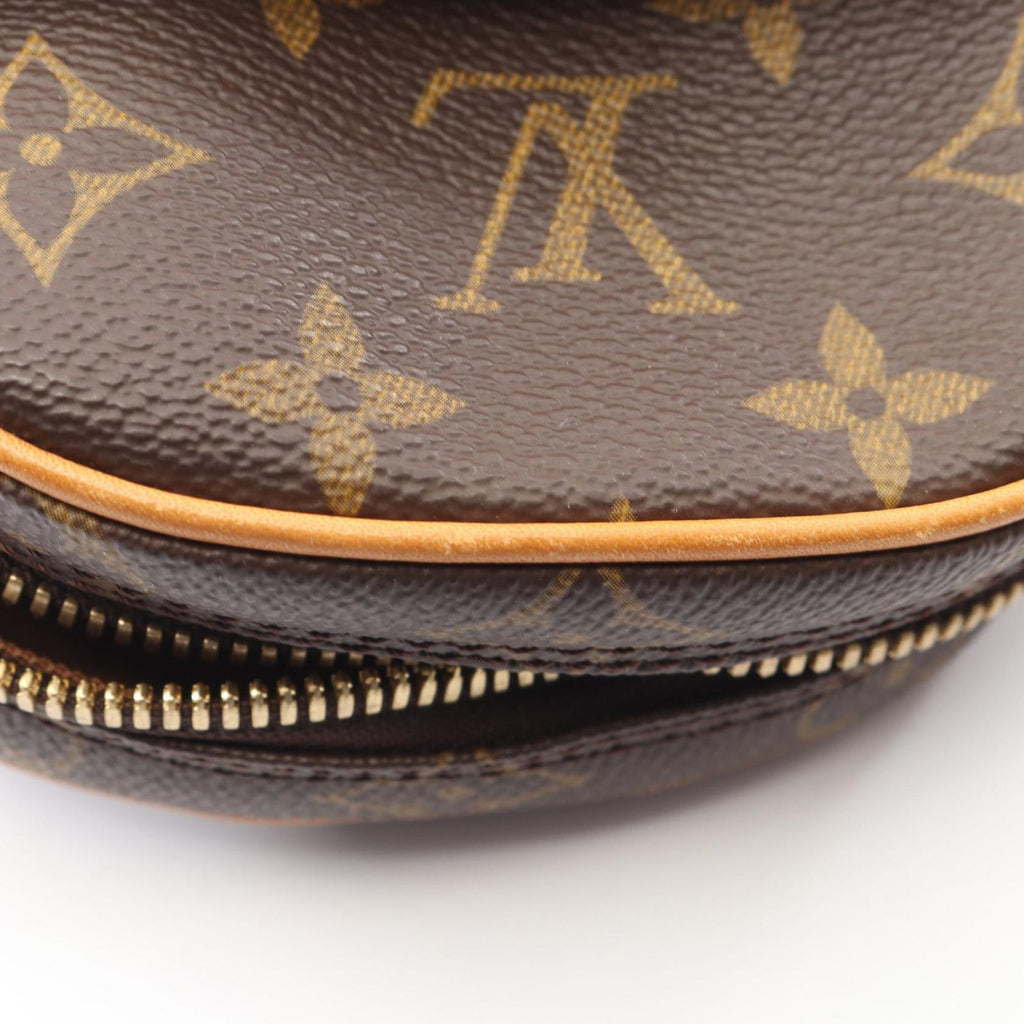 Louis Vuitton Waist Bag Pochette Gange Canvas Leather — view 8