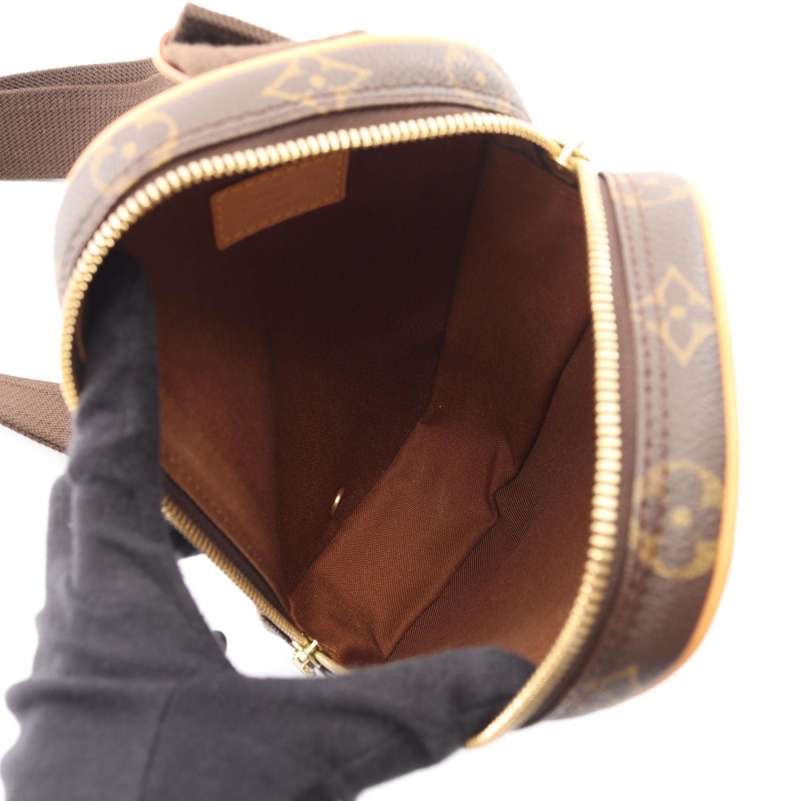 Louis Vuitton Waist Bag Pochette Gange Canvas Leather — view 3