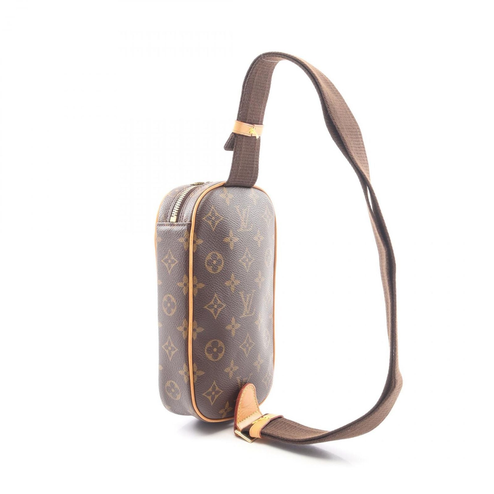 Louis Vuitton Waist Bag Pochette Gange Canvas Leather — view 2
