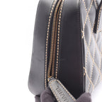 Chanel Handbag Wild Stitch Black Leather — view 8