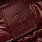 Chanel Coco Cocoon Black Nylon Leather Boston Bag — view 4