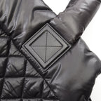 Chanel Coco Cocoon Black Nylon Leather Boston Bag — view 9