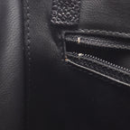 Chanel Handbag CC Logo 2-Way Black Caviar Leather Vanity Chain — view 6