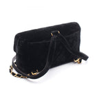 Chanel Backpack Quilted Black Fabric — view 2