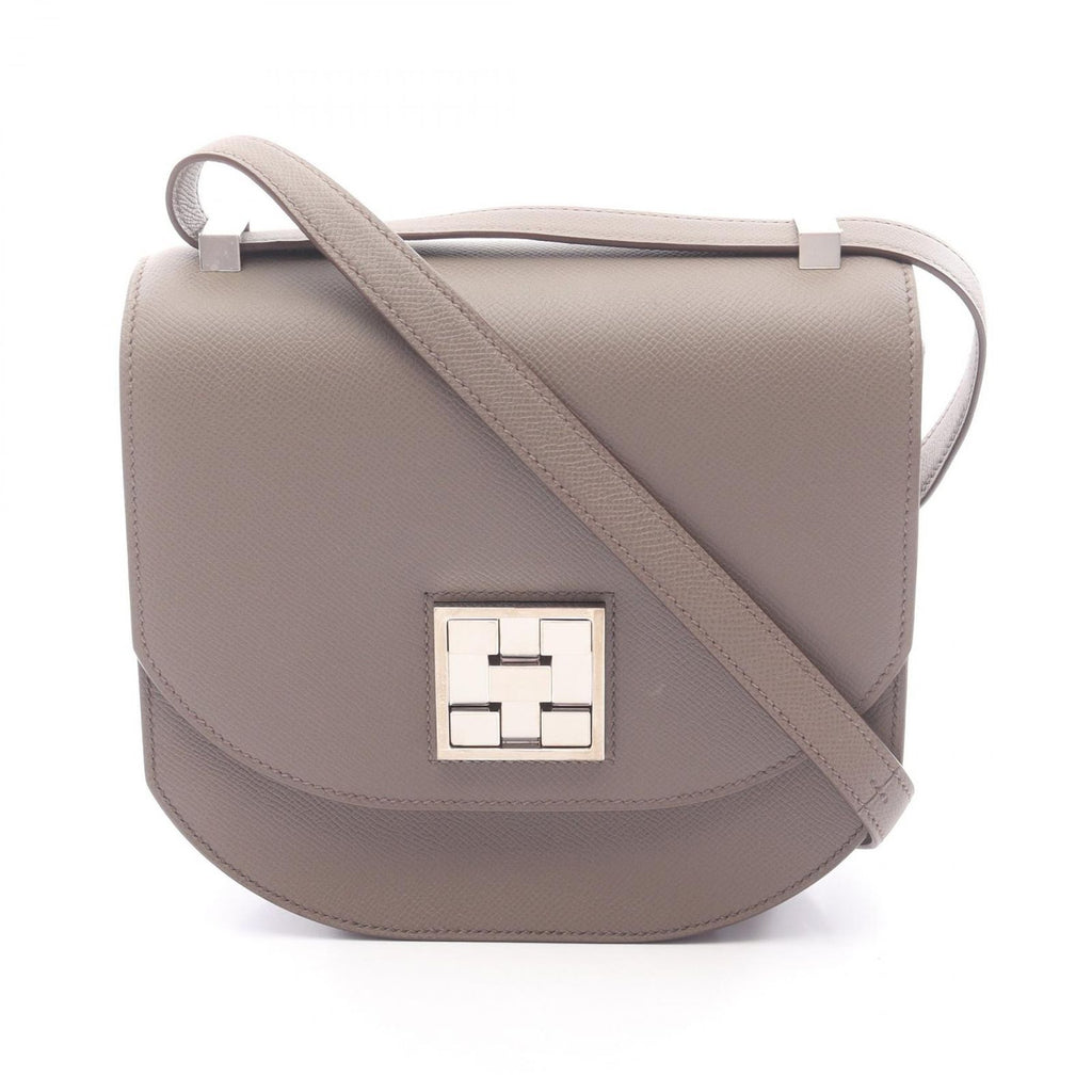 Hermes Shoulder Bag Mosaic Etain Leather