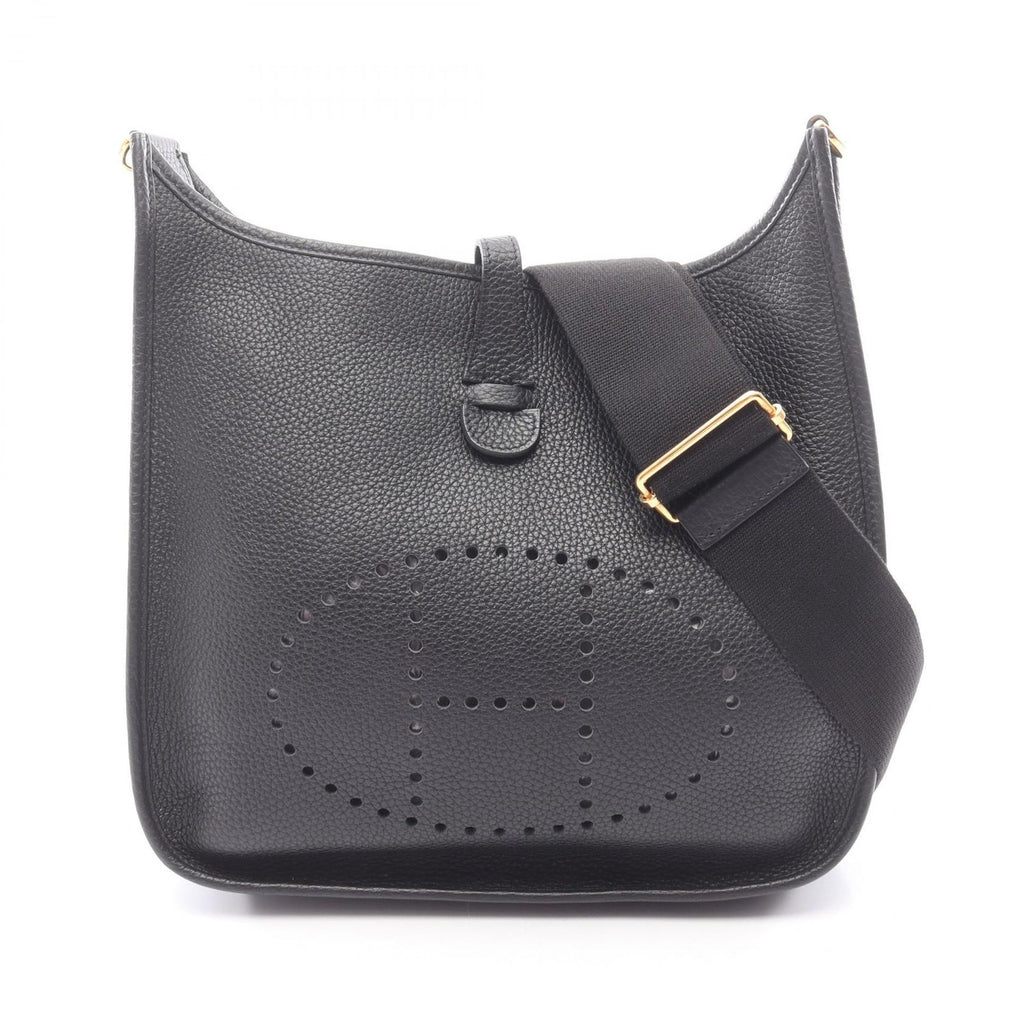 Hermes Shoulder Bag Evelyne 3 Trois PM Black