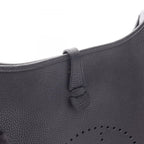Hermes Shoulder Bag Evelyne 3 Trois PM Black — view 6