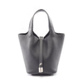 Hermes Handbag Picotin Lock PM Black Leather