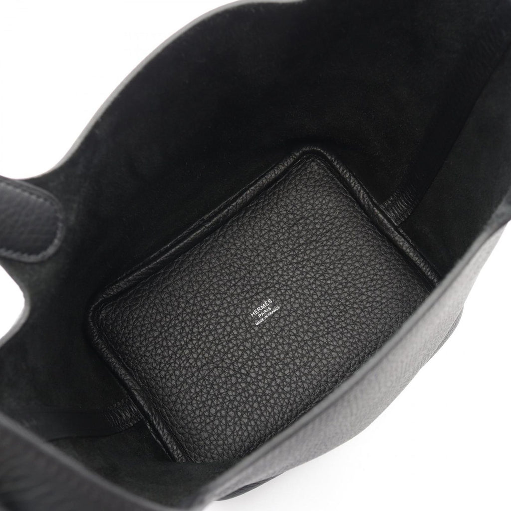 Hermes Handbag Picotin Lock PM Black Leather — view 3