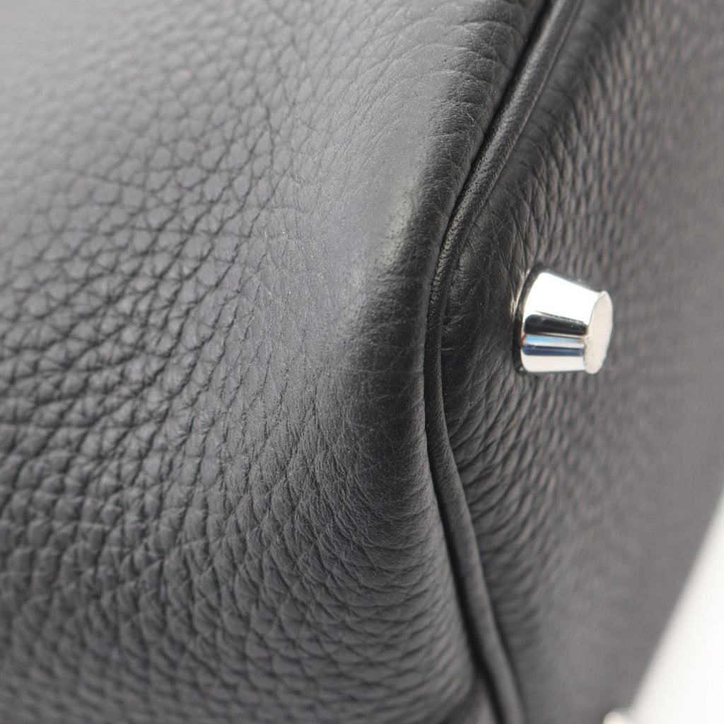 Hermes Handbag Picotin Lock PM Black Leather — view 6