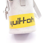 Louis Vuitton Shoulder Bag Chalk Nano Canvas Leather — view 6