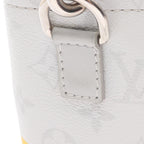 Louis Vuitton Shoulder Bag Chalk Nano Canvas Leather — view 9
