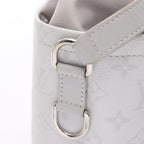 Louis Vuitton Shoulder Bag Chalk Nano Canvas Leather — view 8