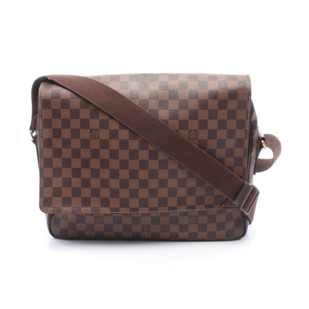 Louis Vuitton Shoulder Bag Shelton GM Canvas Leather