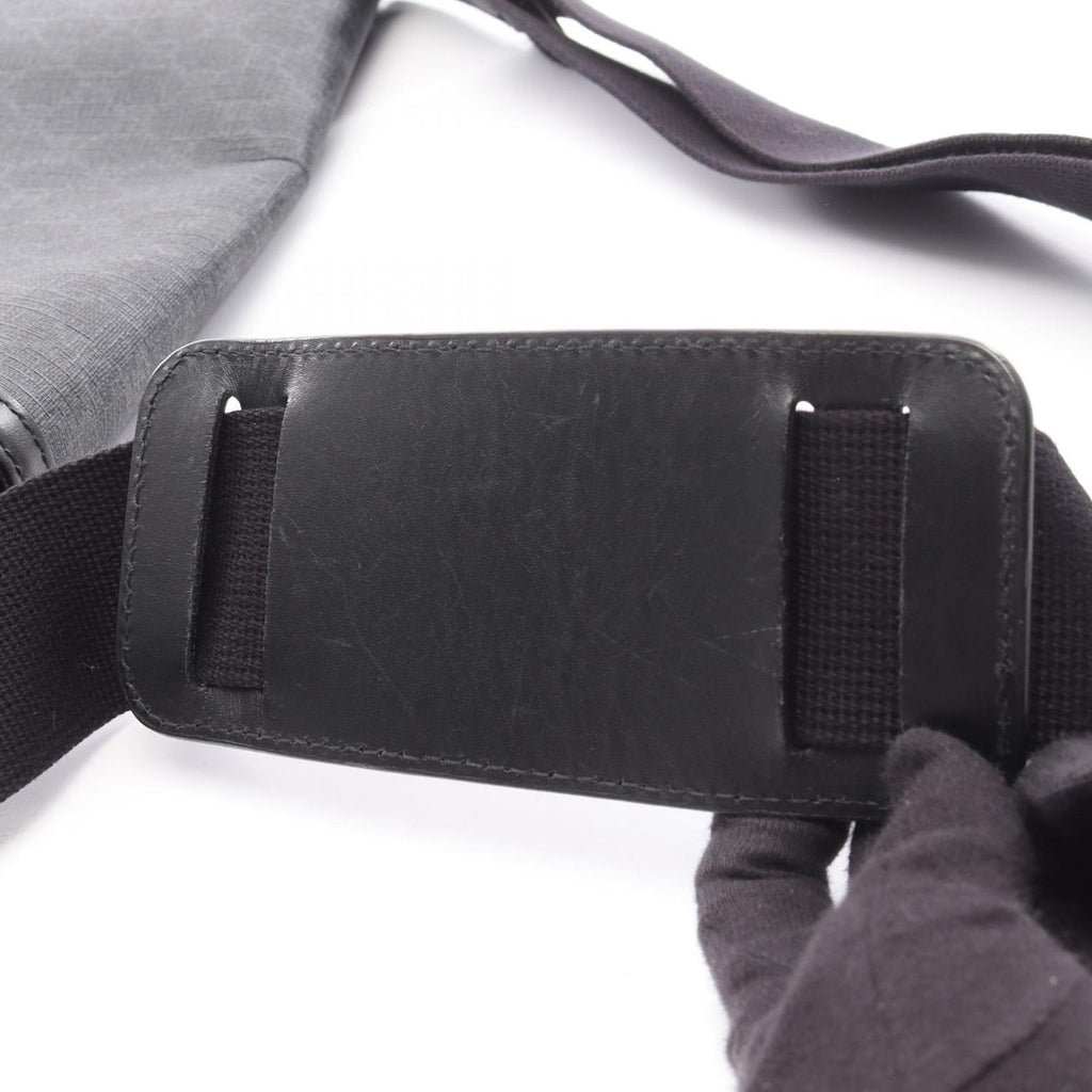 Gucci Shoulder Bag GG Supreme Black Canvas Leather — view 9