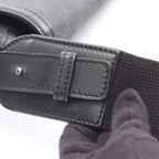 Gucci Shoulder Bag GG Supreme Black Canvas Leather — view 8