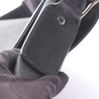Gucci Shoulder Bag GG Supreme Black Canvas Leather — view 6