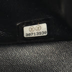 Chanel Shoulder Bag Mini Quilted Black Lambskin Chain — view 5