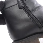 Chanel Boots CC Logo Short Leather — view 9