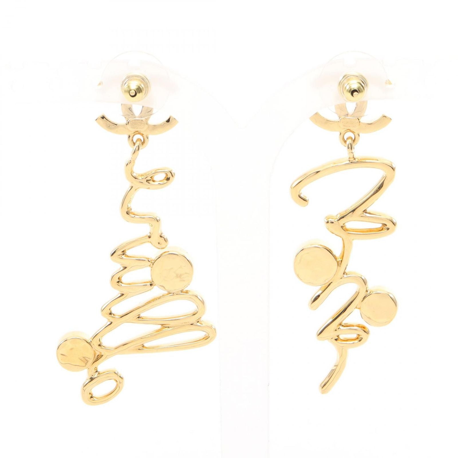 Chanel Earrings CC Logo — view 2
