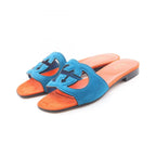 Gucci Sandals Interlocking Suede