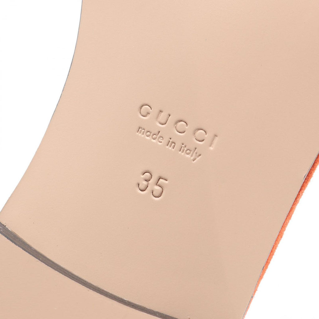 Gucci Sandals Interlocking Suede — view 6