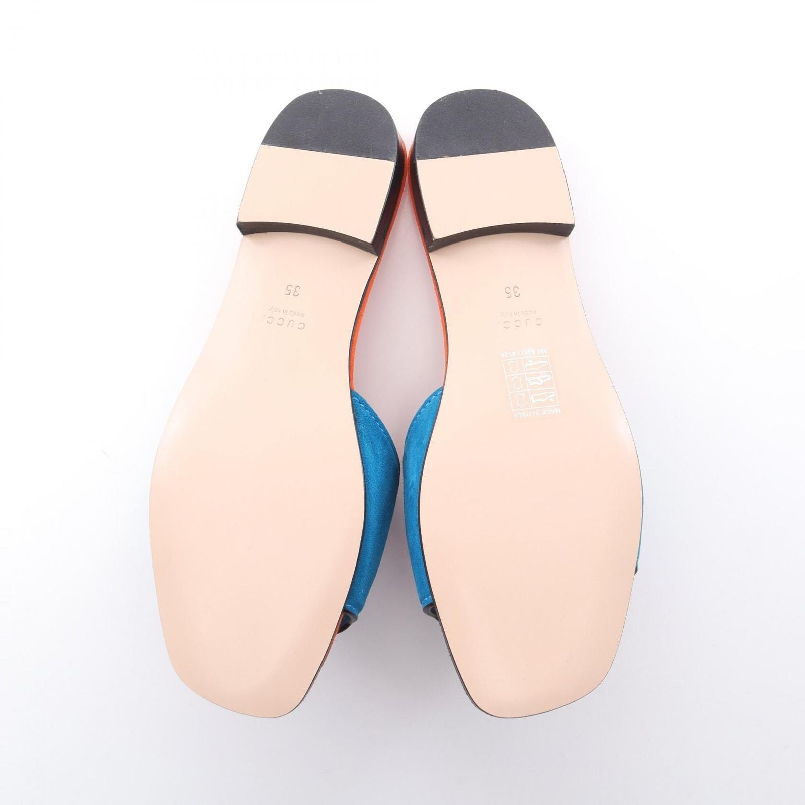 Gucci Sandals Interlocking Suede — view 4