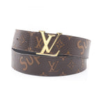 Louis Vuitton Belt Supreme Ceinture LV Initial Leather