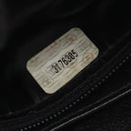 Chanel Shoulder Bag Triple CC Logo Tassel Black Lambskin Coco Fringe Mini Chain — view 5