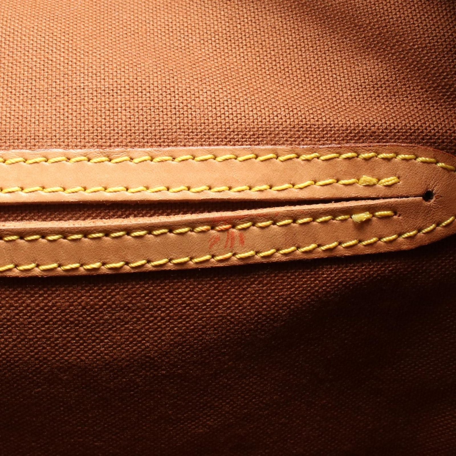 Louis Vuitton Backpack Montsouris MM Canvas Leather — view 6