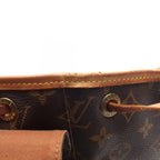 Louis Vuitton Backpack Montsouris MM Canvas Leather — view 8