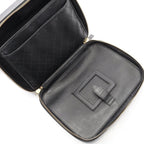 Chanel Shoulder Bag CC Filigree Quilted Vanity 2-Way Black Caviar Leather CC — view 4