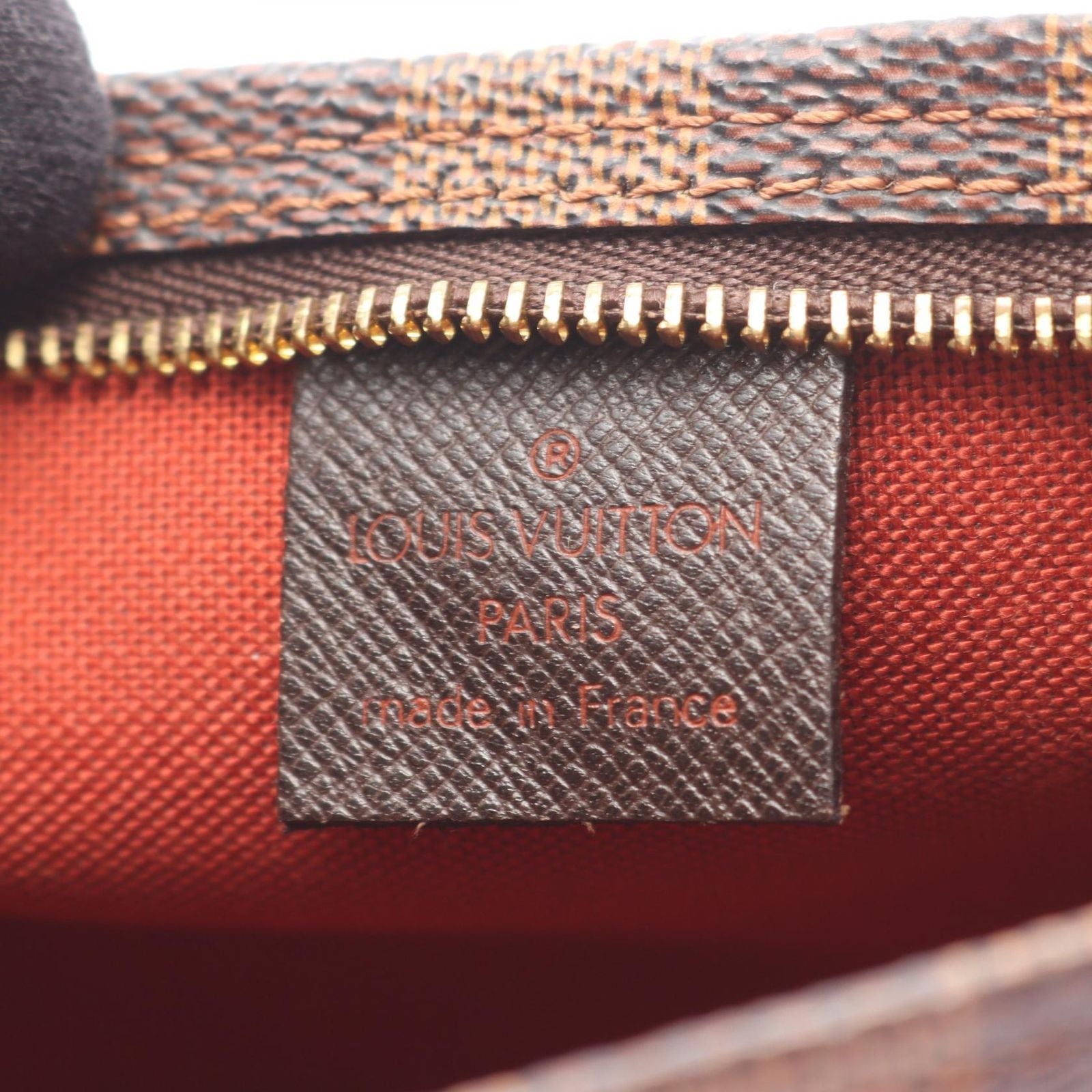 Louis Vuitton Handbag Trousse Makeup Canvas Leather — view 4