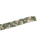 Louis Vuitton LV TM Ceinture Belt Leather Monogram Moflage Khaki Beige Black — view 7