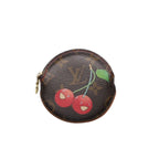 Louis Vuitton Porte Monnaie Rond Coin Purse Monogram Cherry Takashi Murakami