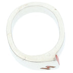 Hermes Candy Ring Motif Silver