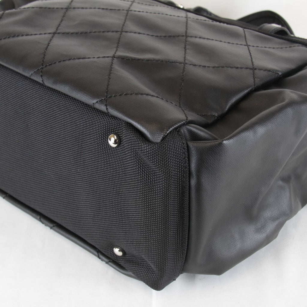 Chanel Tote Canvas Black — view 5