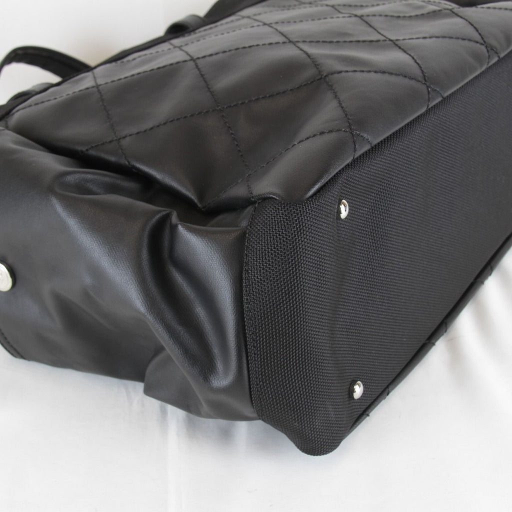 Chanel Tote Canvas Black — view 6