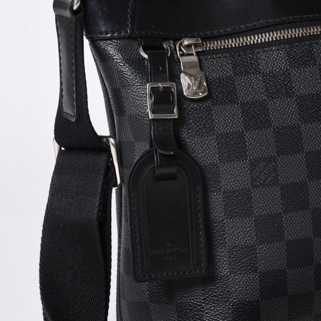 Louis Vuitton Mick PM Damier Graphite Canvas Black — view 5