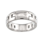 Hermes Ever Herakles 48 Ring 18k WG White Gold 750 Hercules — view 6