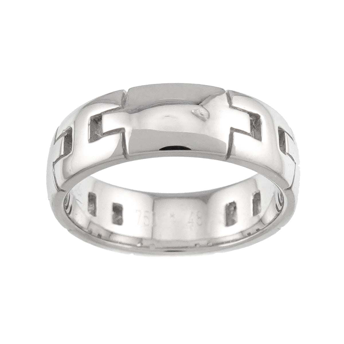 Hermes Ever Herakles 48 Ring 18k WG White Gold 750 Hercules — view 6