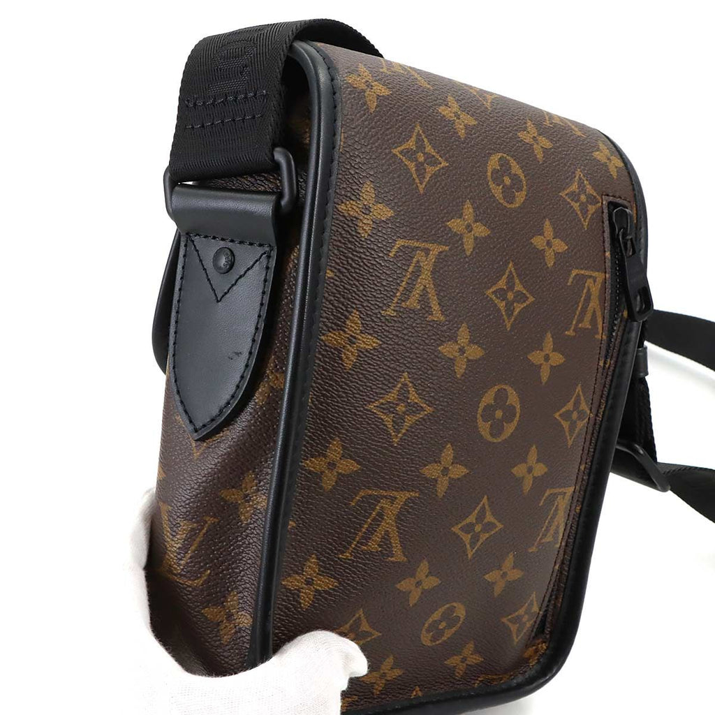 Louis Vuitton Monogram Macassar Arch Messenger Shoulder Bag Brown — view 8