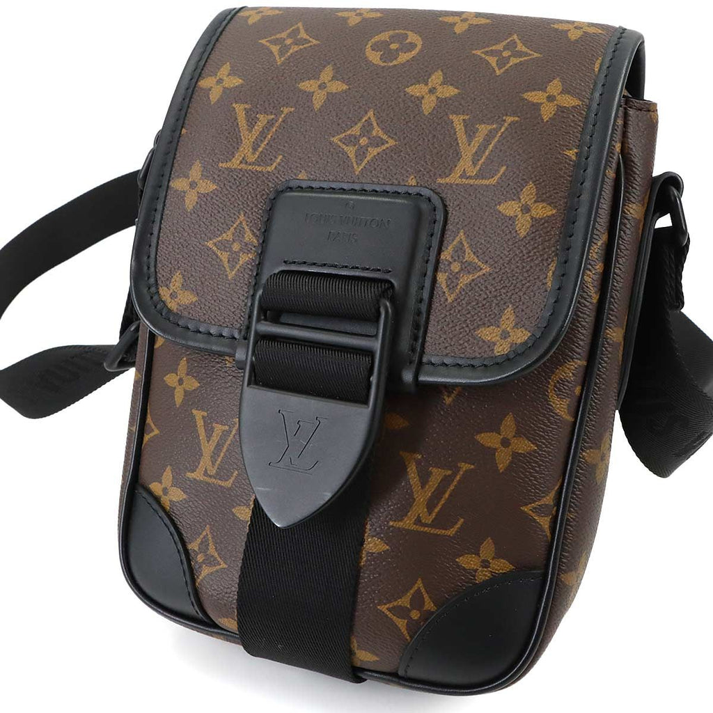 Louis Vuitton Monogram Macassar Arch Messenger Shoulder Bag Brown — view 9