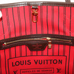 Louis Vuitton Damier Neverfull PM Tote Ebene Gold Brown — view 8